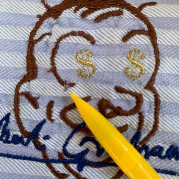 Robert Graham Mens Striped Embroidered Paisley Long Sleeve Shirt Size 2XL.#0041 - Picture 13 of 15